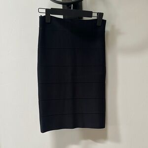 Black Bandage Pencil Skirt - Women's